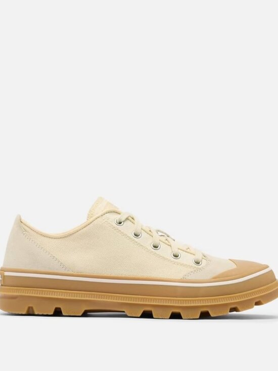 NEW SOREL Men's Canvas Scout N About Low Sneakers in chalk 1125 6m3 - Picture 2 of 11